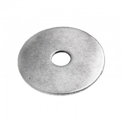 M6 x 25mm Penny Repair Washer BZP Fasteners - Pack of 10