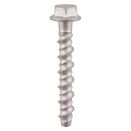 M6 x 50mm Multi-Fix Bolt Hex with Flange Head - Pack of 4