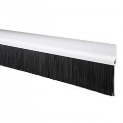 914mm White Brush Threshold