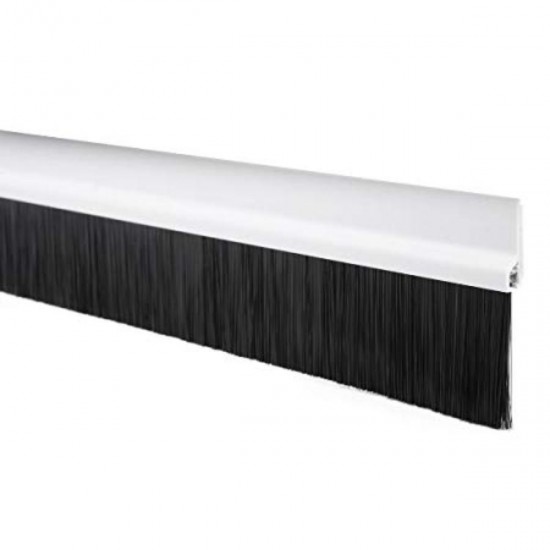 914mm White Brush Threshold