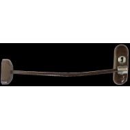Dark Brown Window Restrictor