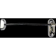 Chrome Plated Clear Window Restrictor