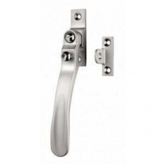 Satin Chrome Victorian Window Casement Fastener