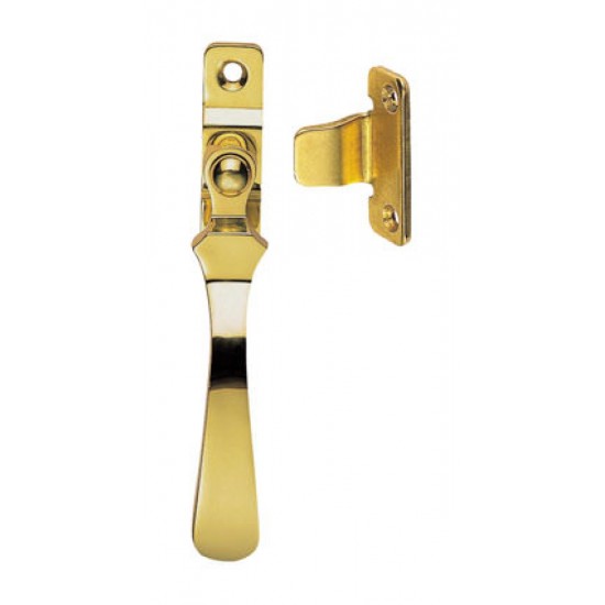 Polished Brass Locking Wedge Casement Fastener