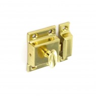 Brass Plated Cupboard Turn