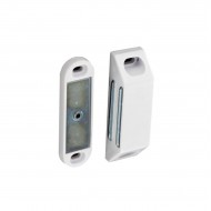 White Heavy Duty Magnetic Catch