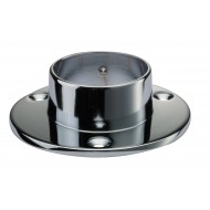 32mm Chrome Plated Rail End Socket