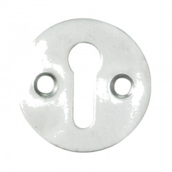 Chrome Escutcheon Key Hole Cover