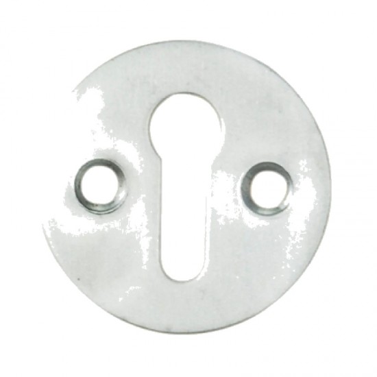 Chrome Escutcheon Key Hole Cover