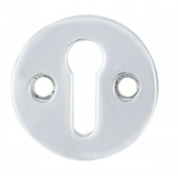 Chrome Escutcheon Key Hole Cover