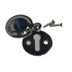 Polished Chrome Escutcheon Key Hole Cover