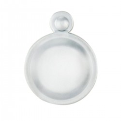 Polished Chrome Escutcheon Key Hole Cover
