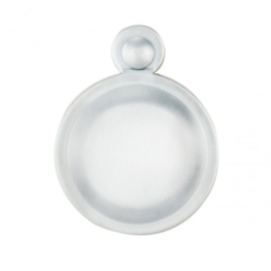 Polished Chrome Escutcheon Key Hole Cover