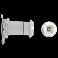 20-35mm 160 Degree White Door Viewer