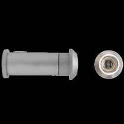 35-55mm 160 Degree Satin Silver Door Viewer
