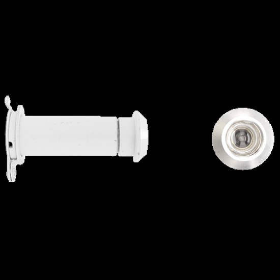 35-55mm 160 Degree White Door Viewer