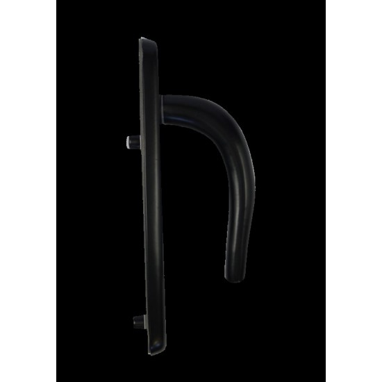 Black High Security Anti-Snap uPVC Door Lever Handle