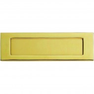 359mm x 113mm Brass Victorian Letterplate