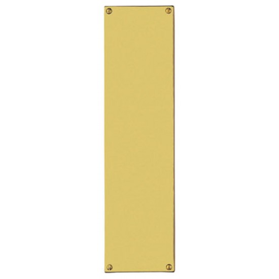 Polished Brass Flat Finger Plate