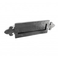 350mm Antique Black Letterplate