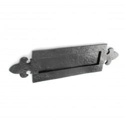 350mm Antique Black Letterplate