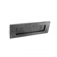 250mm Antique Black Letterplate