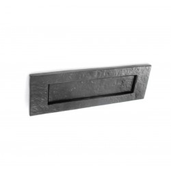 250mm Antique Black Letterplate