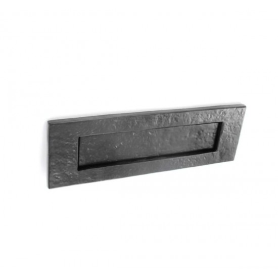 250mm Antique Black Letterplate