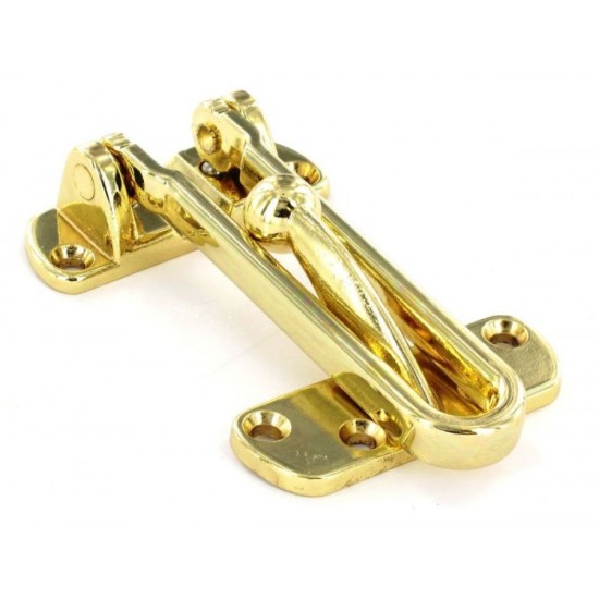 Electro-Brass Security Door Guard