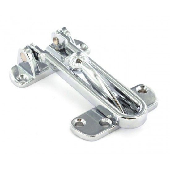 Chrome Plated Security Door Guard