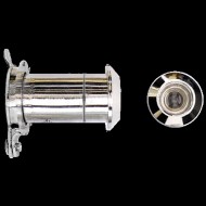 20-35mm 160 Degree Chrome Door Viewer