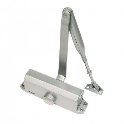 Briton Silver Over Head Door Closer