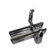 Polished Chrome Victorian Lever Lock Handle (Pair)