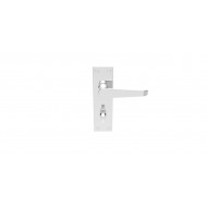 Chrome Plated Victorian Bathroom Handles (Pair)