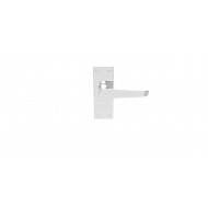 Polished Chrome Victorian Lever Latch Handles (Pair)