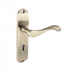 175mm Nickel Europa Lock Handle