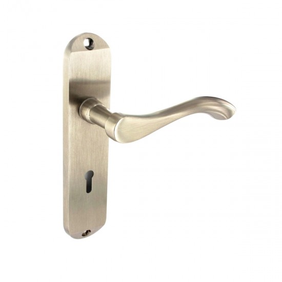 175mm Nickel Europa Lock Handle