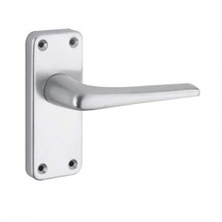 Zoo Hardware SAA Contract Door Handle on Backplate