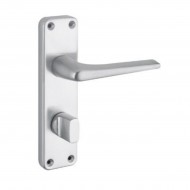 Zoo Hardware SAA Contract Door Handle on Backplate