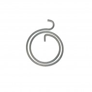 28mm x 2.5mm 2 Turn Door Handle Spring