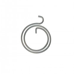 28mm x 2.5mm 2 Turn Door Handle Spring