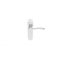 Polished Chrome Andros Lever Latch Handles (Pair)