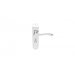 Polished Chrome Andros Lever Bathroom Handles (Pair)