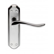 Lytham Chrome Plated Lever Latch Handles (Pair)