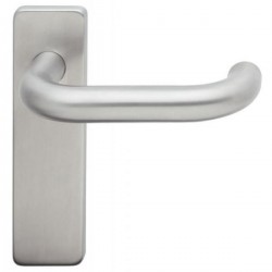 Hoppe Satin Stainless Steel Latch Handle
