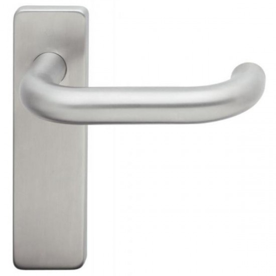 Hoppe Satin Stainless Steel Latch Handle