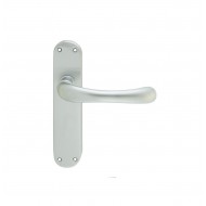 IBRA Satin Chrome Lever Latch Handles (Pair)