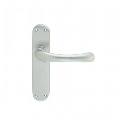 IBRA Satin Chrome Lever Latch Handles (Pair)