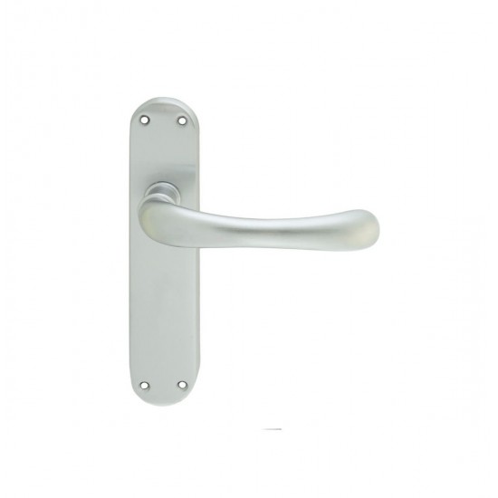 IBRA Satin Chrome Lever Latch Handles (Pair)