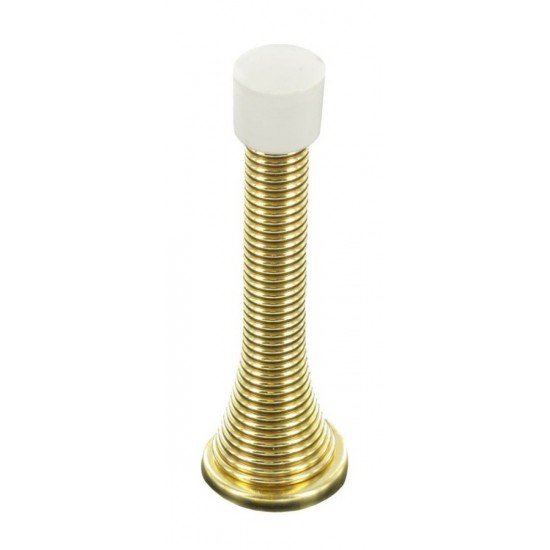 Electro-Brass Sprung Door Stop